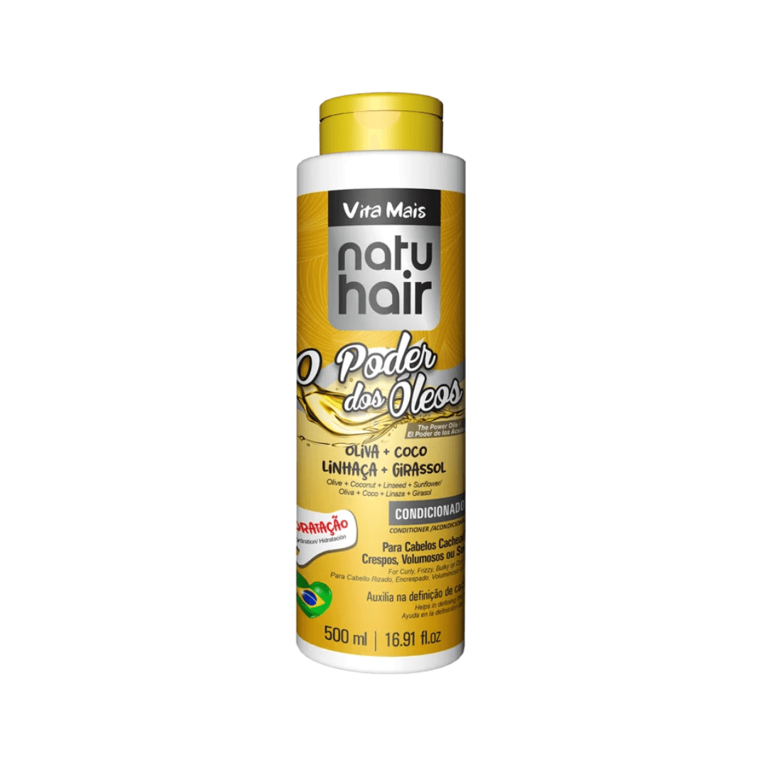 Condicionador O Poder dos Óleos 500ml - Natu Hair