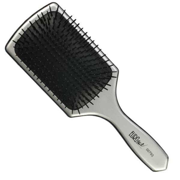 Cepillo Fuelle Rectangular Metalizado