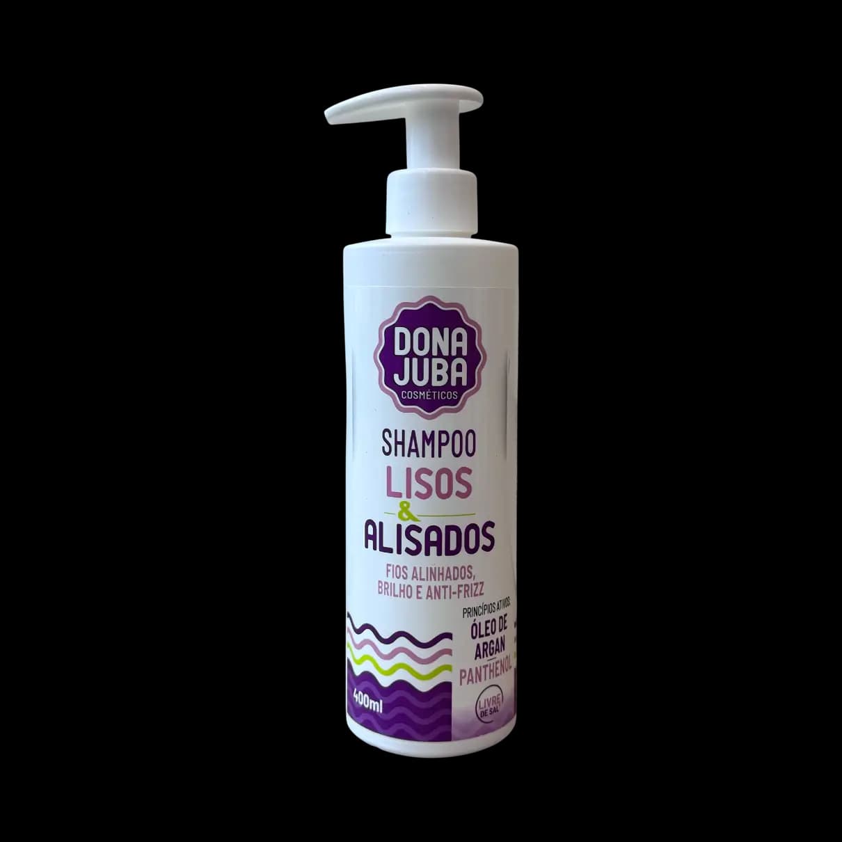 Shampoo Lisos e Alisados 400gr - Dona Juba