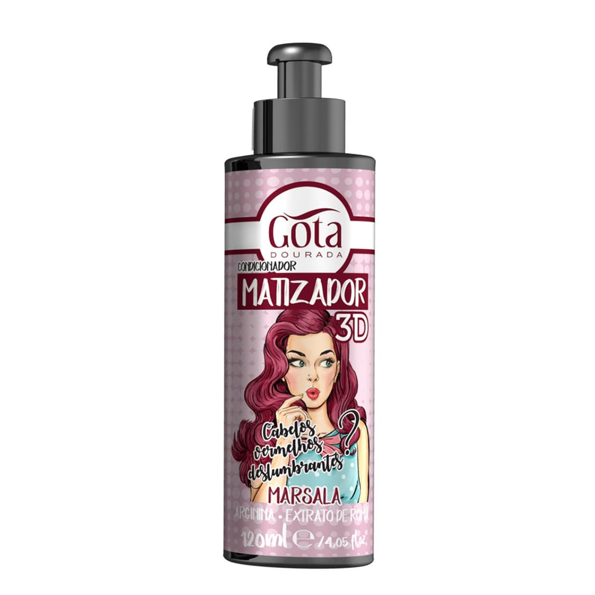 Matizador Marsala 120ml – Gota Dourada