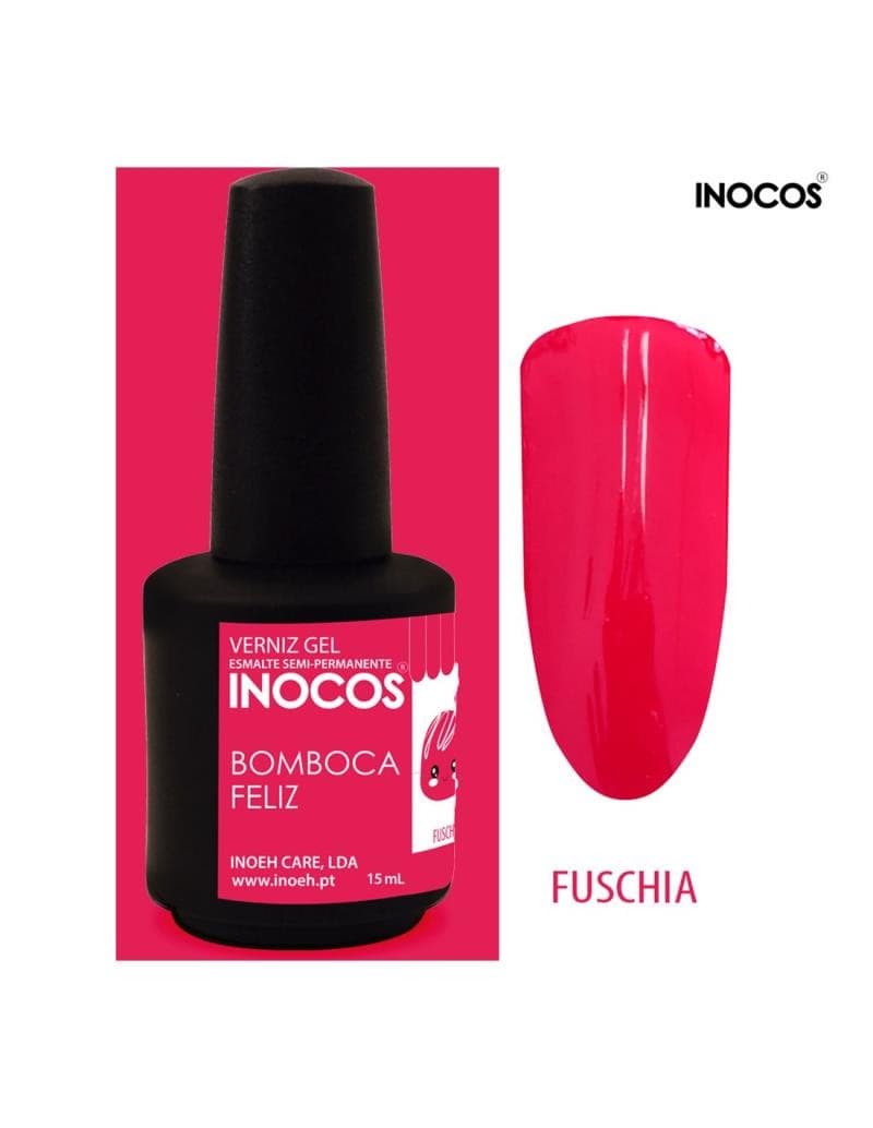 Bomboca Feliz Verniz Gel 15ml Inocos