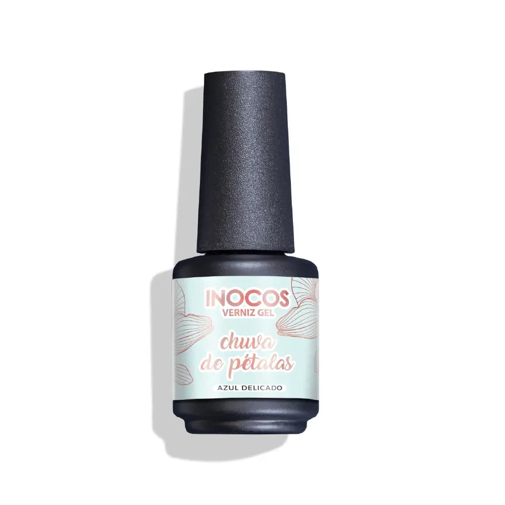 Verniz Gel Chuva De Pétalas 15ml - Inocos
