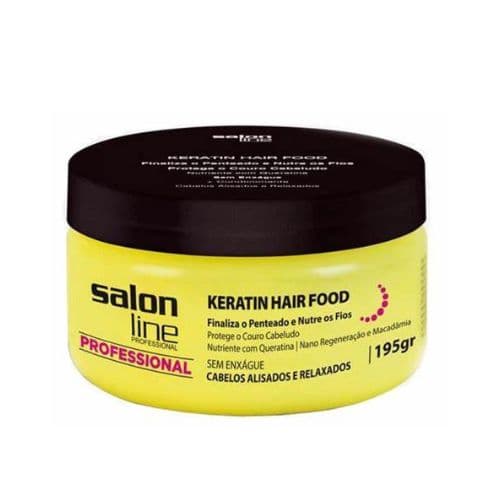 Pomada Profissional Keratin Hair Food Nutrition Salon Line 195gr