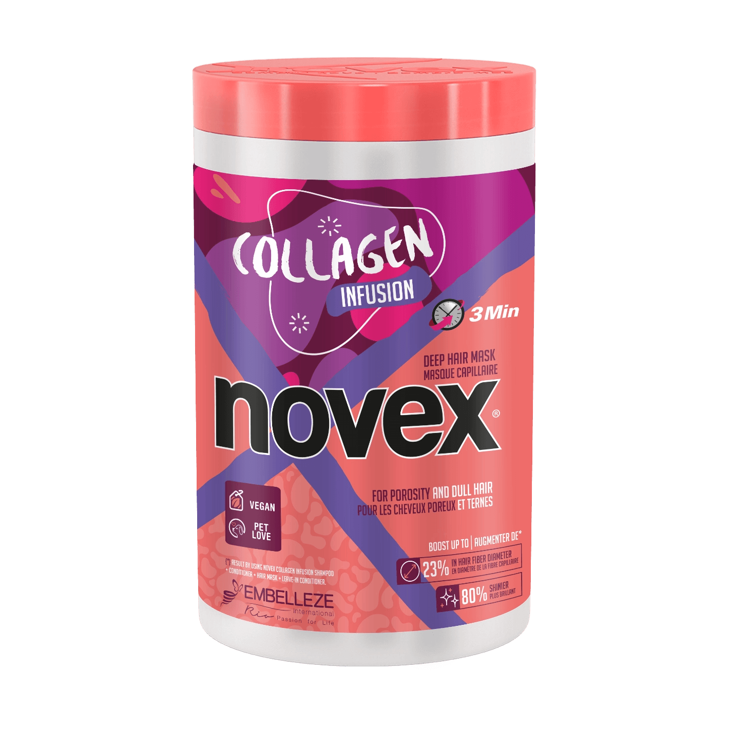 Máscara Infusão De Colagénio 1kg Novex