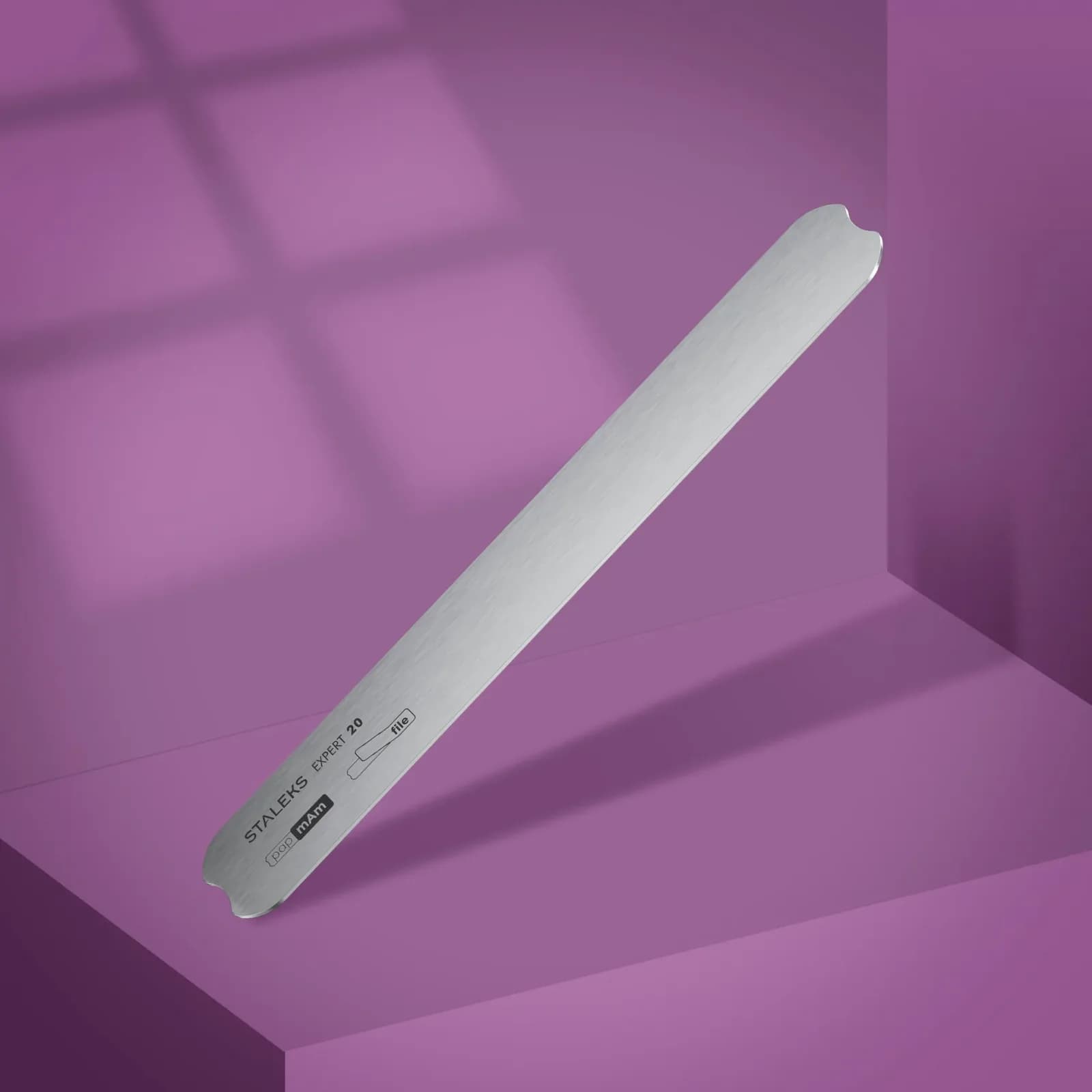 STALEKS EXPERT 20 - Base metálica para lima reta (162 mm)