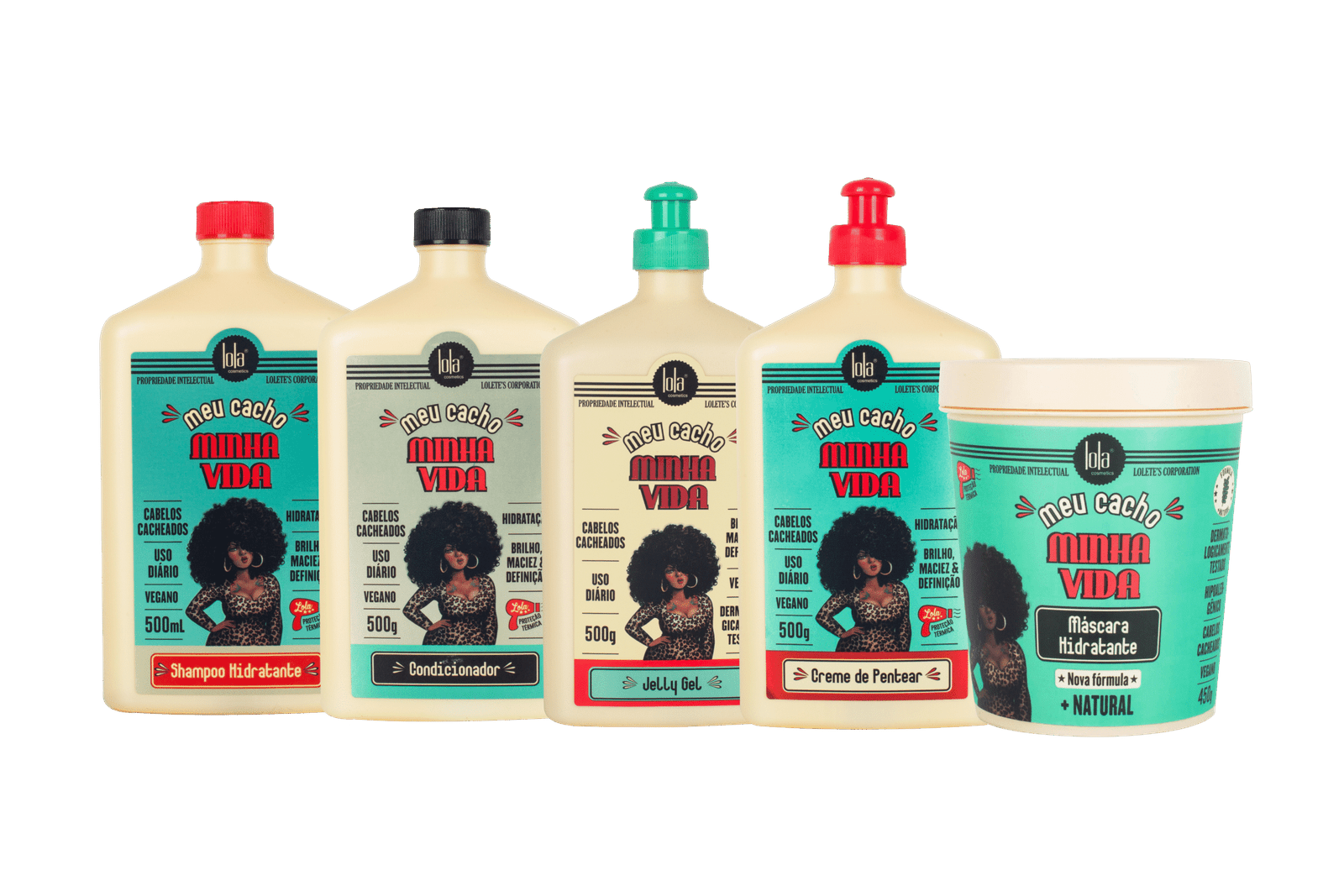 kit Kit Meu Cacho Minha Vida Lola - Image 1