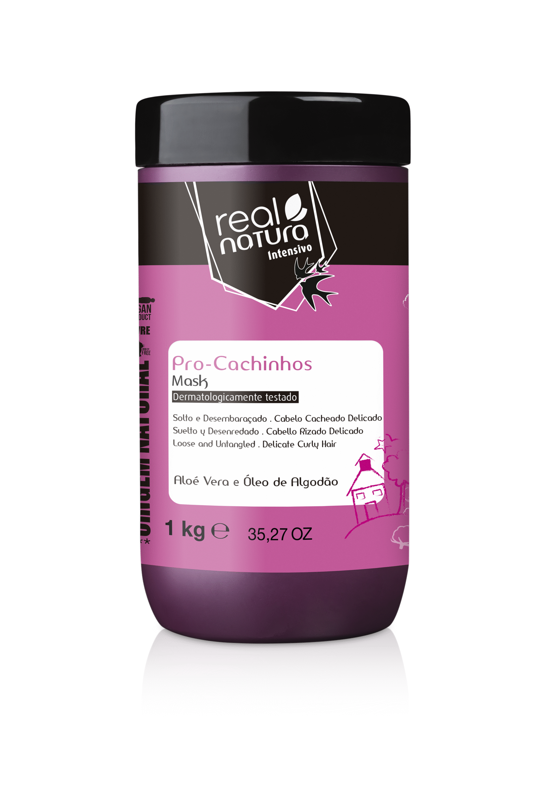 Real Natura_Máscara Pro-Cachinhos 1KG