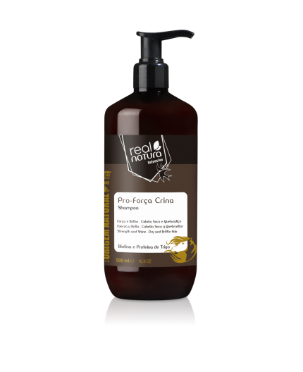 champo-sem-sal-pro-forca-crina-500ml Shampoo Pro Força Crina 500ml Real Natura - Image 1