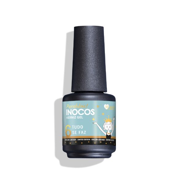 TUDO SE FAZ VERNIZ GEL 15ML INOCOS