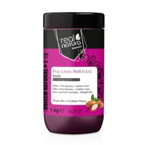 Máscara Pro Lisos Antifrizz Argan 1kg Real Natura