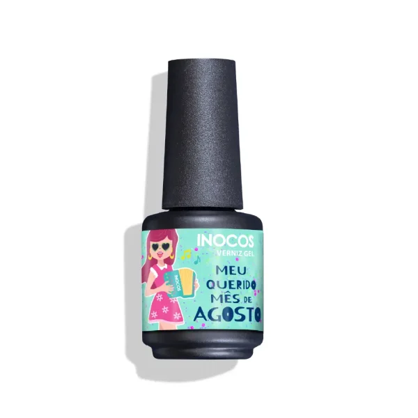 Meu Querido Mês De Agosto Verniz Gel 15ml Inocos