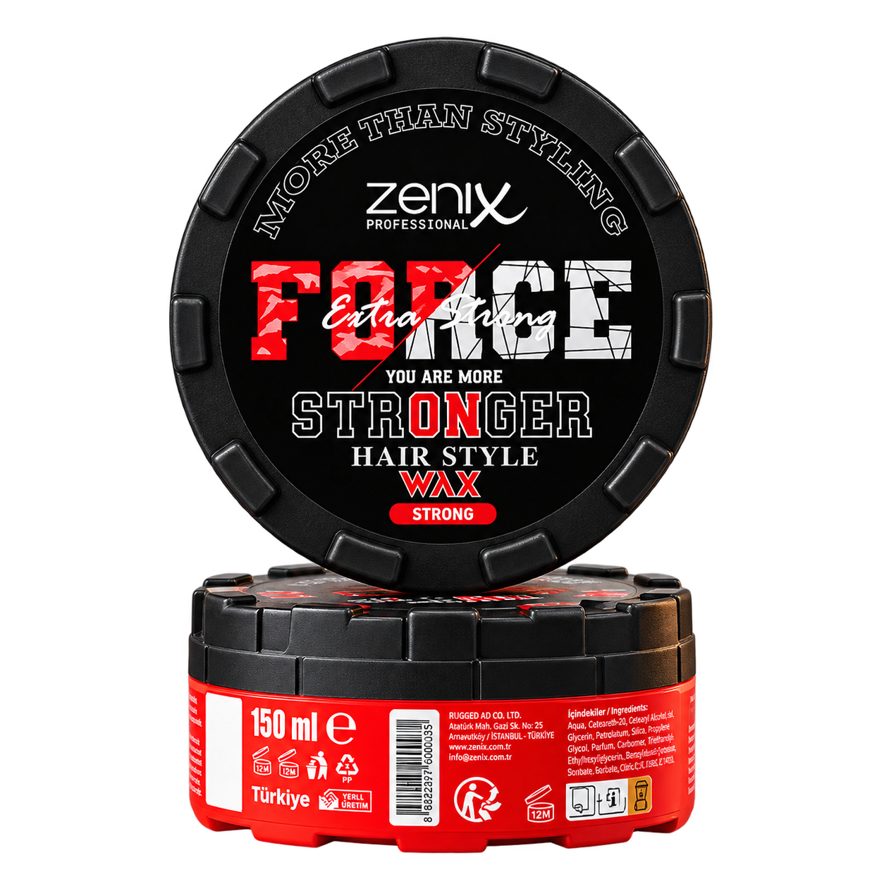 63394722-b27d-4229-a5ff-d03464cf9689 Zenix Hair Wax Extra Strong 150ML - Image 1