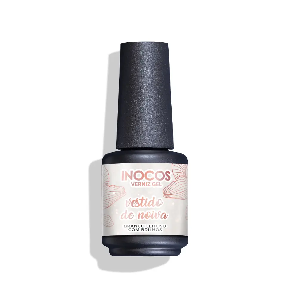 vestido Verniz Gel Vestido De Noiva 15ml - Inocos