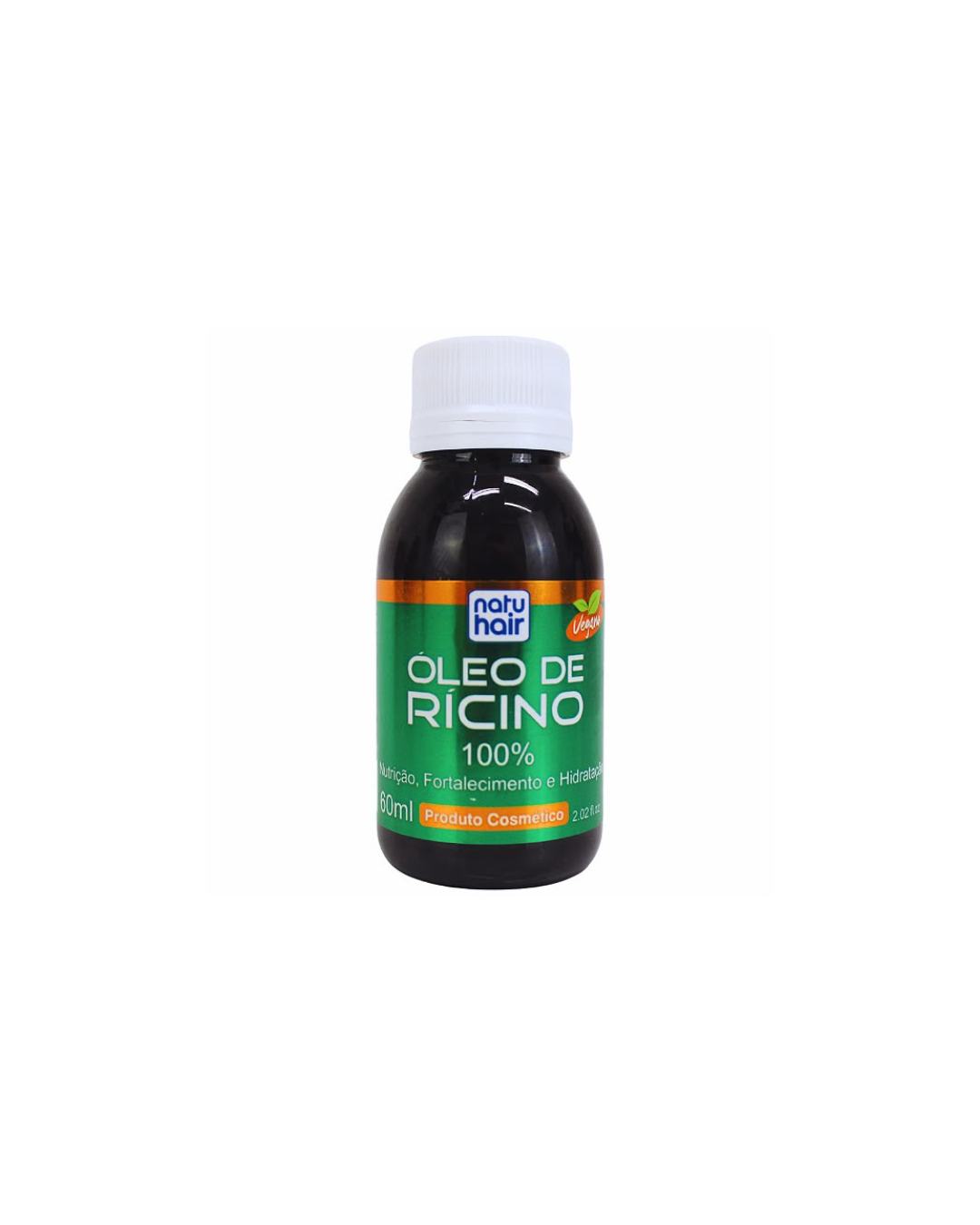 Design sem nome (10) Óleo Capilar Ricino 60ML - Natu Hair - Image 1
