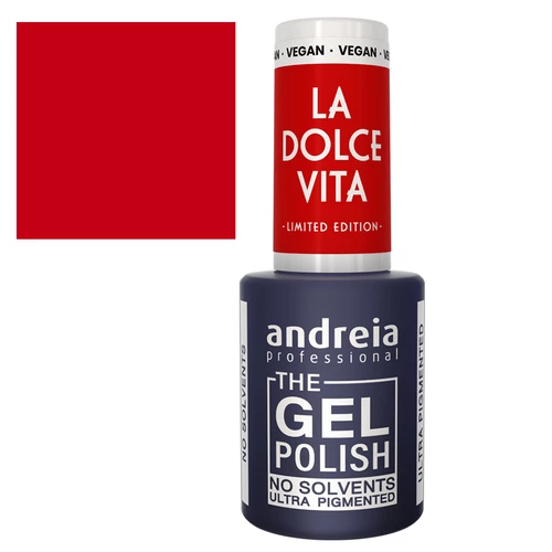 141060_fbf37-500_500 The Gel Polish Coleção La Dolce Vita Dv3 Vermelho 10,5ml - Andreia - Image 1
