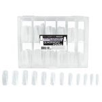 Moldes Dualform Unhas Quadradas E Ovais Polyacrygel - 300 Unidades - Inocos