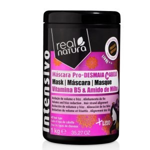 MÁSCARA DESMAIA CABELO PRO 1KG REAL NATURA