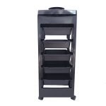 CARRINHO AJUDANTE DE CABELEIREIRO PRETO - GL