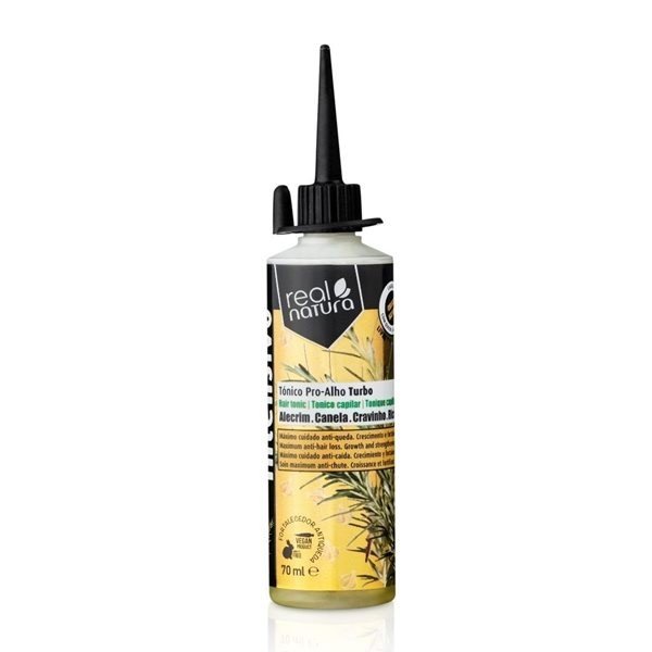 2208-TONICO-PRO-ALHO-TURBO-70ML-REAL-NATURA TÓNICO PRO-ALHO TURBO 70ML REAL NATURA
