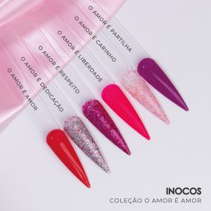 O AMOR É RESPEITO VERNIZ GEL 15ML INOCOS