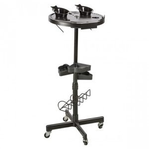 MESA DE AJUDANTE PARA COLORAÇÃO PRETA