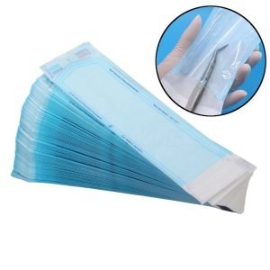 SACOS DE ESTERILIZAÇÃO PARA AUTOCLAVE 90MM X 250MM 200 UNIDADES