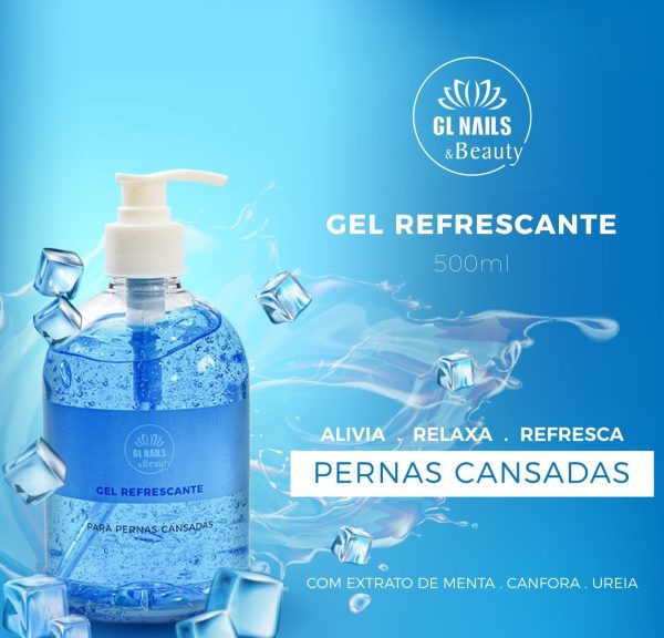 GEL REFRESCANTE PARA PERNAS CANSADAS 500ML