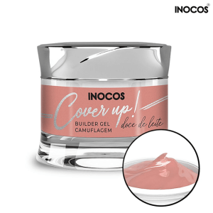 GEL DE CONSTRUÇÃO COVER UP DOCE DE LEITE MÉDIA VISCOSIDADE 50GR INOCOS