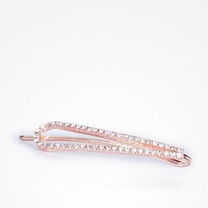 GRAMPO DE CABELO DECORADO DORADO