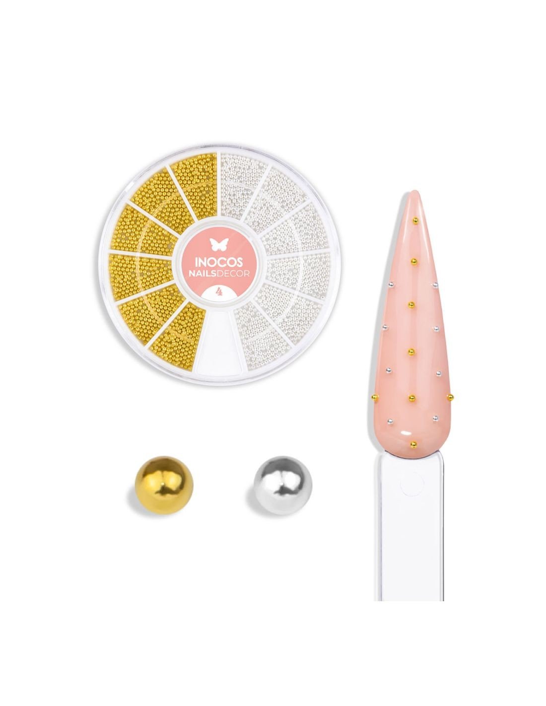 3479-NAIL-ART-DECOR-CAVIAR-No4-INOCOS NAIL ART DECOR CAVIAR Nº4 INOCOS