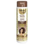 SHAMPOO SOS CACHOS COCO TRATAMENTO PROFUNDO SALON LINE 300ML