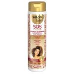 SHAMPOO SOS CACHOS RÍCINO E QUERATINA SALON LINE 300ML
