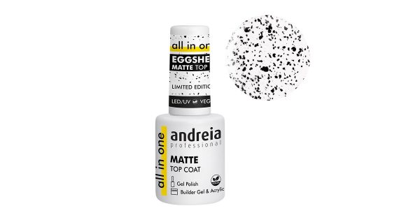 TOP COAT EGGSHELL MATTE ALL IN ONE 10,5ML ANDREIA