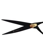 TESOURA DE CORTE PROFISSIONAL FORZUS PRETA INOX 7"