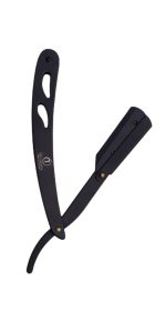NAVALHA INOX PRETA IDEAL COSMETICOS