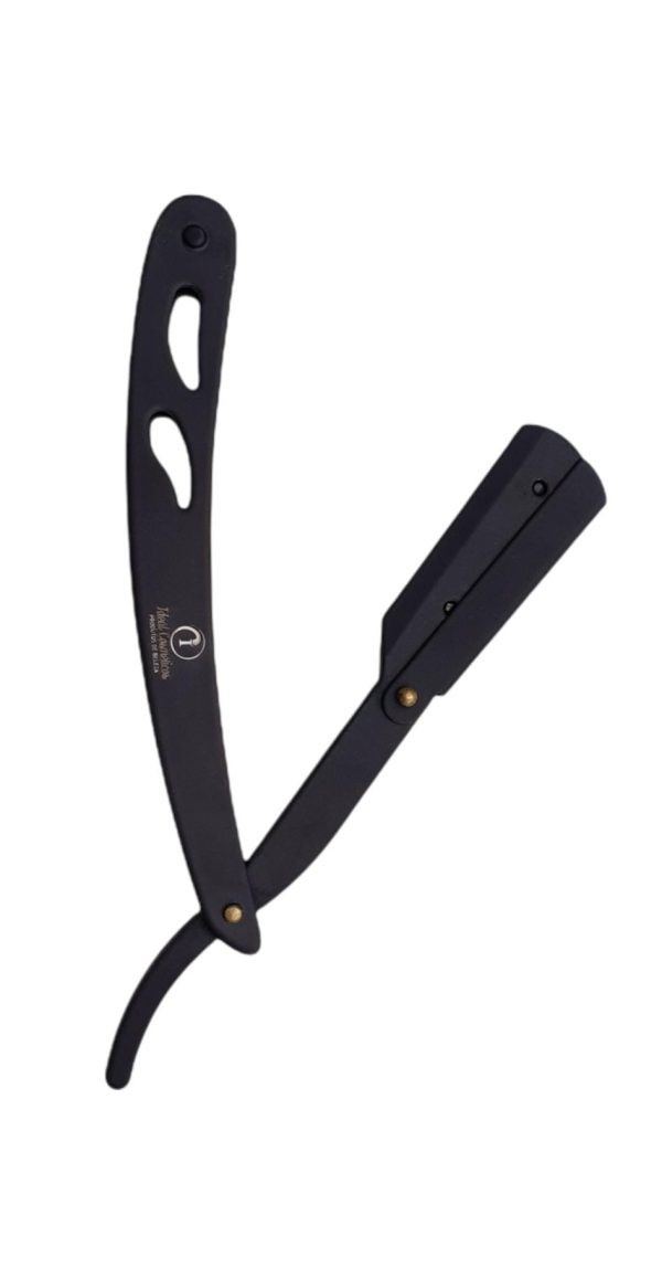 NAVALHA INOX PRETA IDEAL COSMETICOS