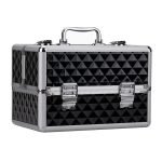 MALETA COSMÉTICA DIAMOND PRETA