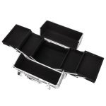 MALETA COSMÉTICA DIAMOND PRETA