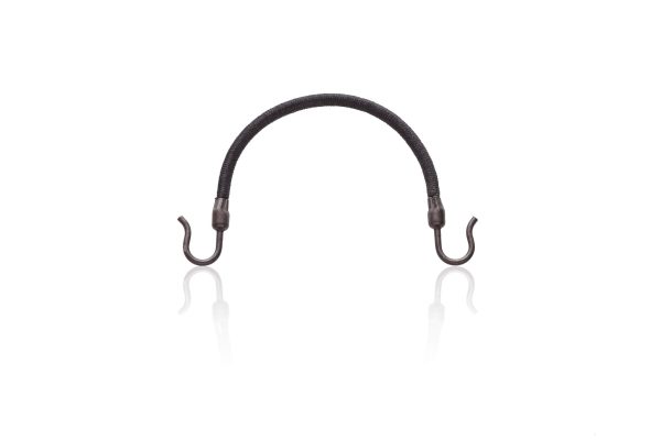Elásticos de Cabelo com Gancho Negro – Pack de 4 Unidades