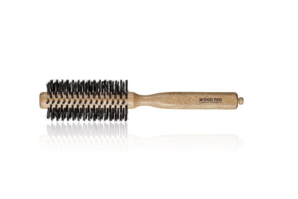 Escova De Madeira Com Cerdas de Javali E Nylon- Wood Pro 19mm - Xanitália