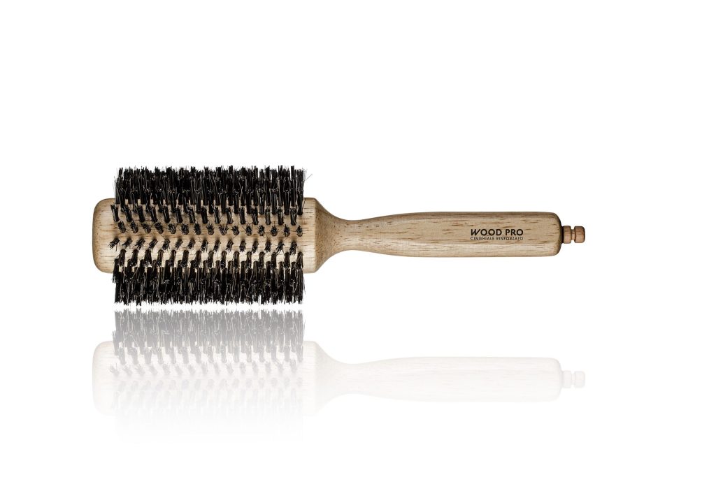 Escova De Madeira Com Cerdas de Javali E Nylon- Wood Pro 37mm - Xanitália