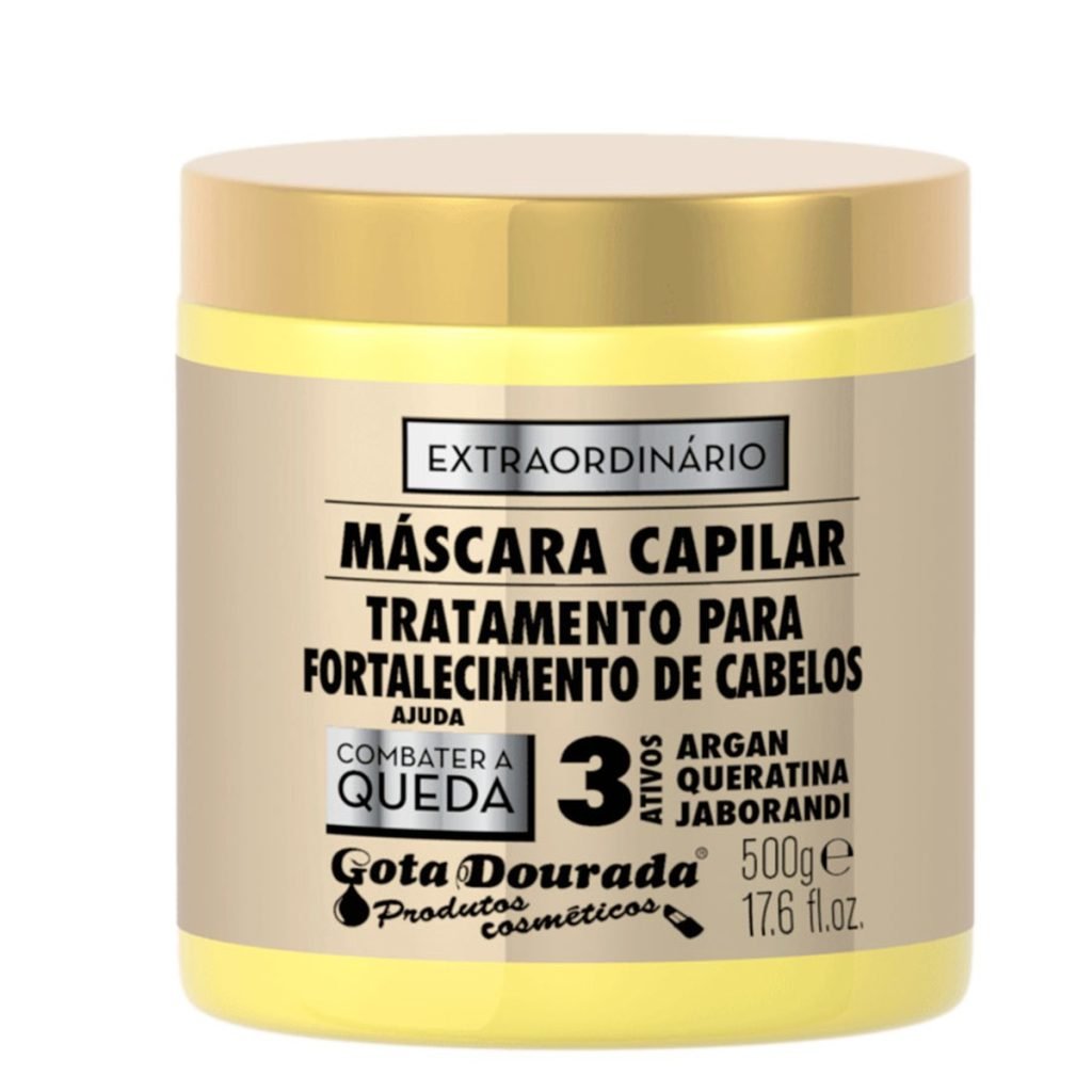 Máscara Fortalecimento Extraordinário 500g – Gota Dourada