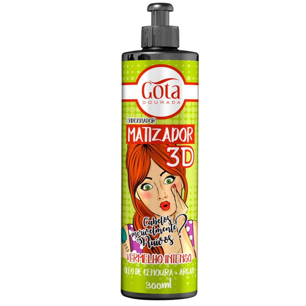 Matizador 3D - Vermelho Intenso