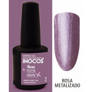 ROSA PERLIMPIMPIM VERNIZ GEL 15ML INOCOS