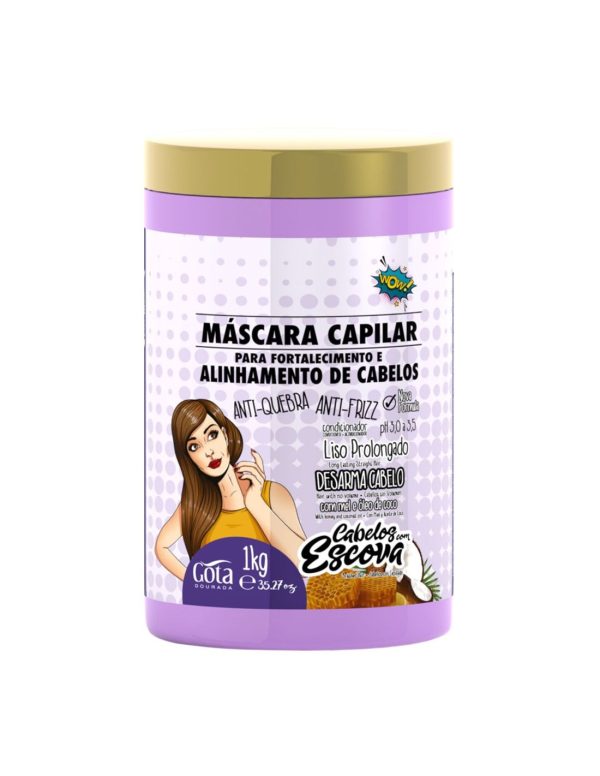 Mascara Fortalecimento Calalos c/escova 1000g