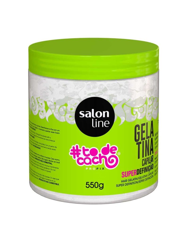 Salon Line #TODECACHO Gelatina Super Definição 550G