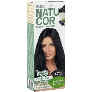 Natucor Preto Azulado 1.7 Tint Suave Kit Exp