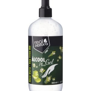 ÁLCOOL GEL TEA TREE OIL 500 ML REAL NATURA