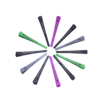 Molas Clip Pequenas para Cabelos Multicolor 12un Dompel - Image 4