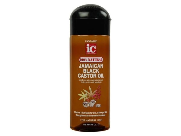 IC BLACK CASTOR OIL 178ML